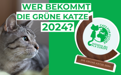 Cats for Future verleiht Nachhaltigkeitspreis„Die Grüne Katze 2024“